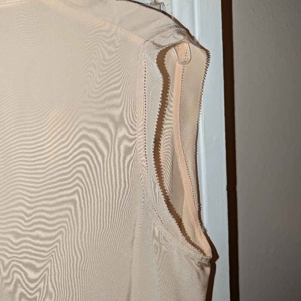 Raoul sleeveless cream beige silk top - Picture 6 of 6